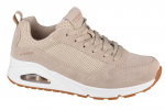 Sportiniai bateliai moterims Skechers Uno-Two For The Show 73672-NAT, rudi, 36