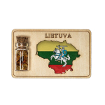 Magnetukas su lietuvi&scaron;ka atributika 6x3,5 cm