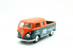 Automodelis Kinsmart 1963 Volkswagen Bus Double Cab Pickup