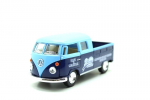 Automodelis Kinsmart 1963 Volkswagen Bus Double Cab Pickup