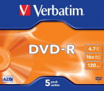 Verbatim VB-DMR47JCA DVD-R, 4.7GB GB