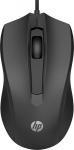 hp pelė 100, 1600dpi, optinė, 3blokai, usb laidas, juoda, 1 vnt windows 7,8,10, mac 10.1 ir daugiau