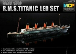 Klijuojamas Modelis Academy 14220 R.M.S. TITANIC + LED SET 1/700