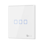 Sonoff belaidis i&scaron;manusis sieninis jungiklis 433MHz, T2EU3C-RF (3 kanalų), 6920075776270
