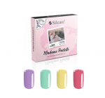 Hibridinis nagų lakas Silcare Flexy Hybrid Gels Madame Pastelle Set, 4x4.5 g