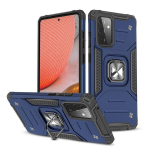 Wozinsky Ring Armor Hybrid Case skirtas Samsung Galaxy A72 4G, mėlynas