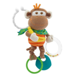 Mink&scaron;tas žaislas Chicco Multi-Activity Vibruojanti beždžionėlė, 0 m.+