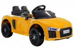 Elektrinis sportinis automobilis vaikams Audi R8 Spyder, geltonas