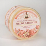 Muilas pirčiai, plaukams ir kūnui Travy I Sbory Agafji Rausvas 500 ml