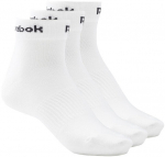 Sportinės kojinės vyrams Reebok Act Core Ankle Sock White GH8167, baltos