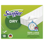 Sausos &scaron;luostės SWIFFER, papildymas, 18vnt.
