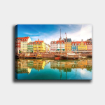 Reprodukcija Nyhavn, Kopenhaga