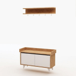 Prie&scaron;kambario komplektas Kalune Design Arasso, rudas