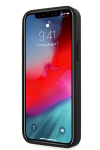 Ferrari FESAXHCP12LBK On Track Stripe Carbon Hard Case, skirtas iPhone 12 Pro Max 6.7, juodas