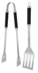 Metalinės žnyplės ir kastuvas Dangrill, 38cm