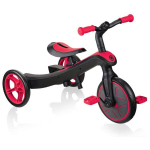 Balansinis dviratukas Globber 2in1 Explorer Trike, raudonas