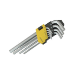 Raktai &scaron;e&scaron;iakampiai ilgi 9 vnt. 1.5-10 mm 0420139 Crownman