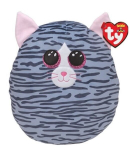Pliu&scaron;inis žaislas TY Squish a Boos Kiki, pilkas kačiukas, 25 cm