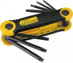 Proxxon 23954 Torx &scaron;e&scaron;iabriaunių raktų rinkinys, 8 vnt.