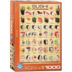 Dėlionė Eurographics, 6000-0597, Sushi, 1000 d.