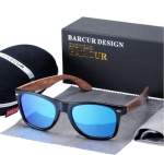 Auk&scaron;tos kokybės poliarizuoti veidrodiniai saulės akiniai Barcur su UV400