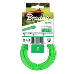 Trimerio valas Bradas TRIMMER Round, 2,4mm x 100m