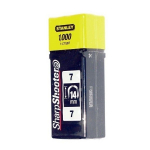 Kabelių kabės Stanley 1-CT109T 14 mm 7 tipo (1000 vnt.)