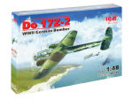 Klijuojamas Modelis ICM 48244 Do 17Z-2, WWII German Bomber 1/48