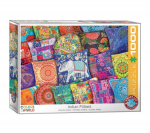 Dėlionė Eurographics, 6000-5470, Indian Pillows, 1000 d.