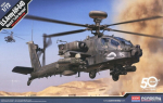 Klijuojamas Modelis Academy 12551 U.S.Army AH-64D Block II "Late Version" 1/72