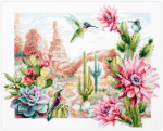 Siuvinėjimo rinkinys Magic Needle "Wild West Flowers" 550-758