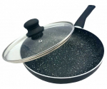 kinghoff marmurinė 28 cm keptuvė kh-3959