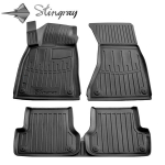 Kilimėliai 3D AUDI A6 (C7) (2011-2018), 5 vnt. black /5030085