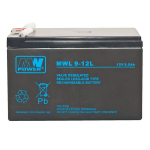 Akumuliatorius MWPower AGM 12V 9Ah