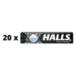 Ledinukai Halls Extra Strong, 33,5 g x 20 vnt.