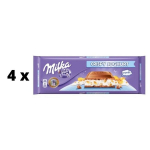 &Scaron;okoladas Milka Crispy Yogurt, 300 g x 4 vnt.
