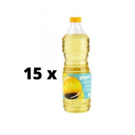 Saulėgrąžų aliejus Elore, 0,9 l x 15 vnt.