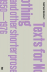 Texts for Nothing and Other Shorter Prose, 1950-1976 Main, Texts for Nothing and Other Shorter Prose, 1950-1976 AND Fizzles