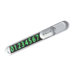Laikino automobilio stovėjimo telefono numerio kortelė Tellur TLL171221