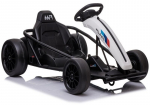 Vienviotis elektromobilis vaikams Gokart Drift Lean Toys, SX1968, baltas