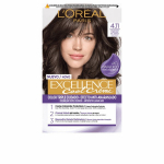 Nuolatinės spalvos dažymo kremas L'Oreal Make Up Excellence Cool Creme 4.11-casta&ntilde;o ceniza intenso