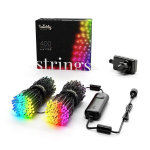 Twinkly|Strings Smart LED Lights 400 RGB (Multicolor), 32m, Black wire|RGB &ndash; 16M+ colors