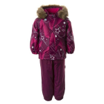 Huppa LASSE, burgundy pattern/ burgundy
