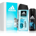 Rinkinys Adidas Ice Dive vyrams: dezodorantas 150 ml + du&scaron;o želė 250 ml