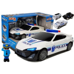 Automobilis su policininko figūrėlė 2in1