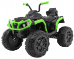 Vaiki&scaron;kas elektrinis keturratis Quad ATV, juodas