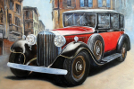 Tapyba pagal skaičius - Pie&scaron;imo rinkinys 20x30 cm. "Duesenberg"