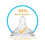 DR. BROWN'S OPTIONS+ 150 ml plataus kaklelio buteliukas