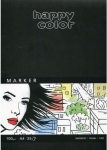 Blok A4 Happy Color 25 lapų, 100g, ra&scaron;ikliams