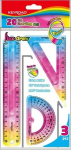 Rainbow Deco geometrinis rinkinys 3el - Keyroad